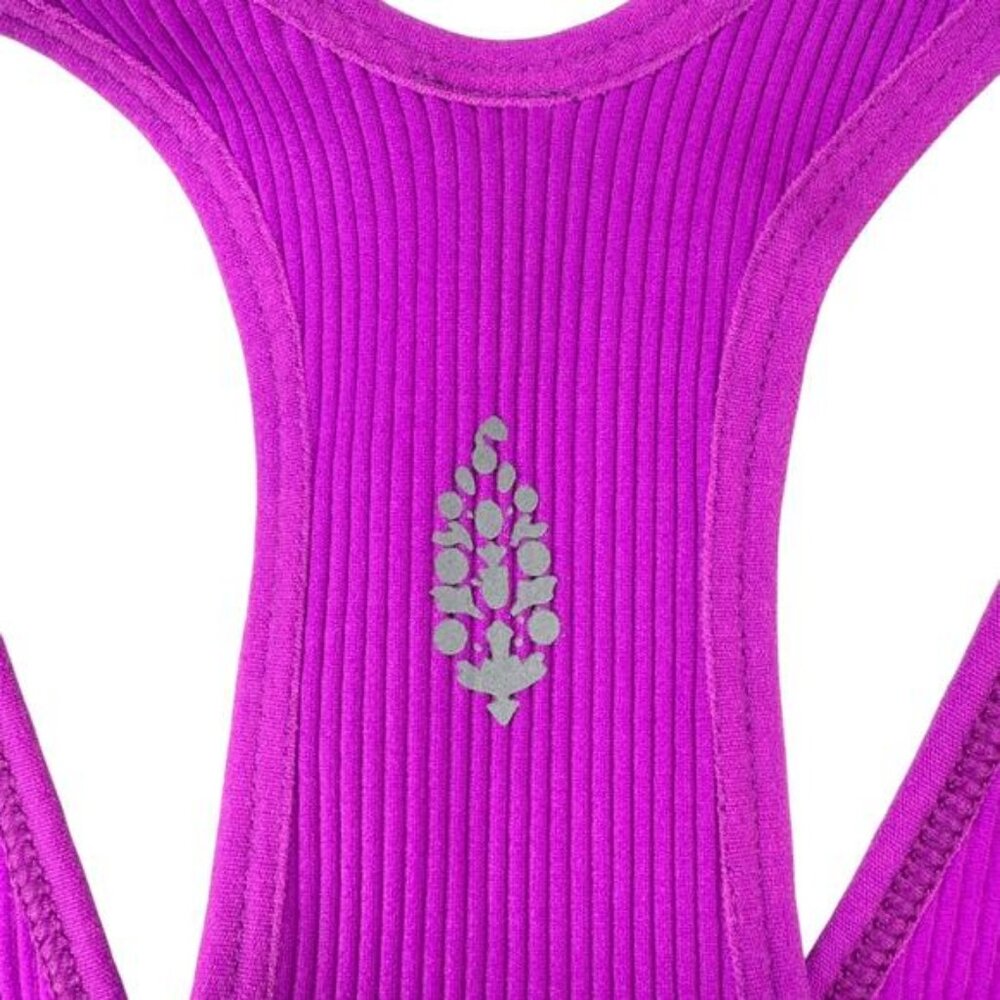 Free People Free Throw Crop Tank In Neon Magenta - Picture 6 of 6